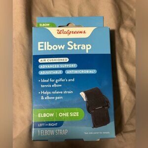 One Size Black Elbow Strap